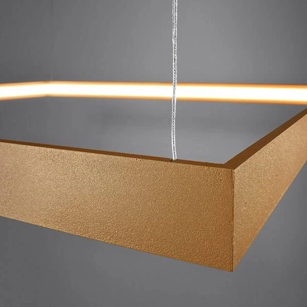 Lampa wisząca NELYA M, złota, 50W LED, barwa neutralna 4000K, TH.152