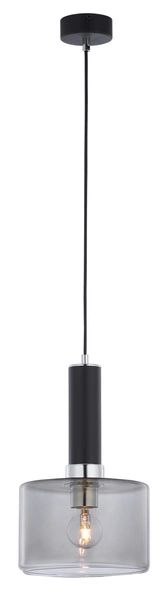 Nowoczesna Lampa wisząca VANES wys. 39-80cm 1xE27 15W IP20 | Chrom