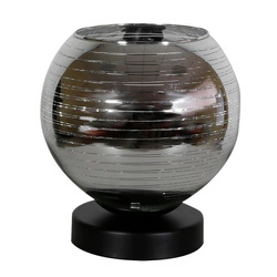 Lampa gabinetowa/stołowa/nocna TRIO 41-62864 czarny/chrom 1x60W E27