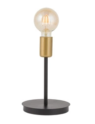 Lampa Sigma GINO lampka biurkowa czarny złoty 50316