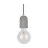 Lampa Wisząca Amory 3xE27 Max.60W Szary Beton/Czarno-Biały Kabel Tkaninowy 9774336R