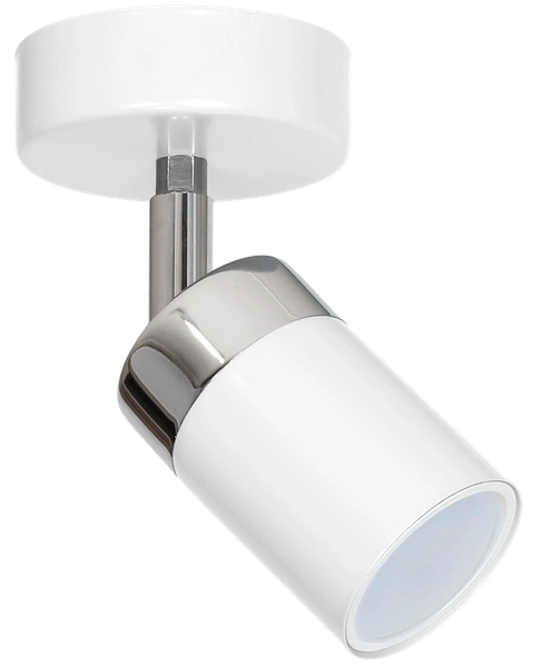 Kinkiet nowoczesny reflektorek tuba JOKER biały