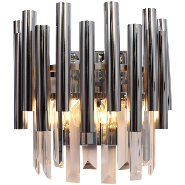 Kinkiet MADISON, chrom/transparentny, 2x40W E14, ML6936