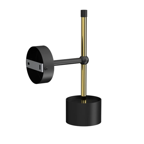 Kinkiet ARENA BLACK/GOLD 1xGX53