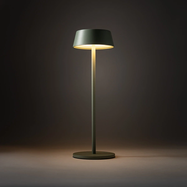 Lampa przenośna AMY LED 2W 3000K 170lm wys.32.5cm szer.10.8 IP54 ściemniacz włącznik | Zielony 11535