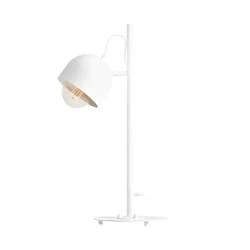 Aldex Lampka biurkowa BERYL 976B, biała, 1x60W E27