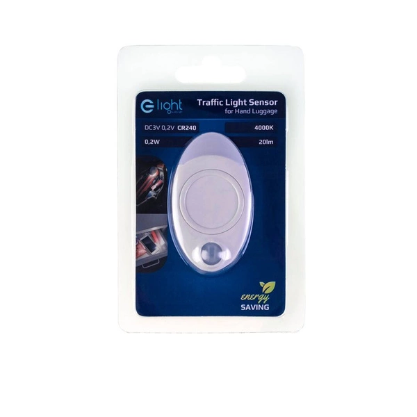 Lampka z sensorem ruchu 0,2W do bagażu podręcznego barwa neutralna 4000K EKB6660