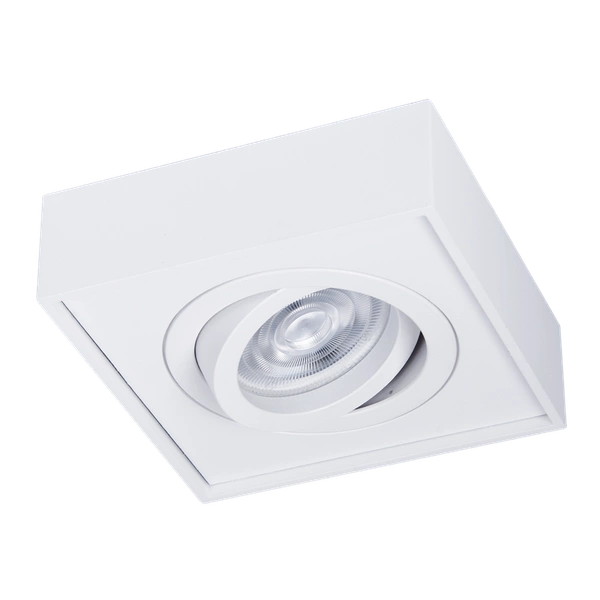 Oprawa wpuszczana Nusa Square, ML0039, biała, 1x8W GU10