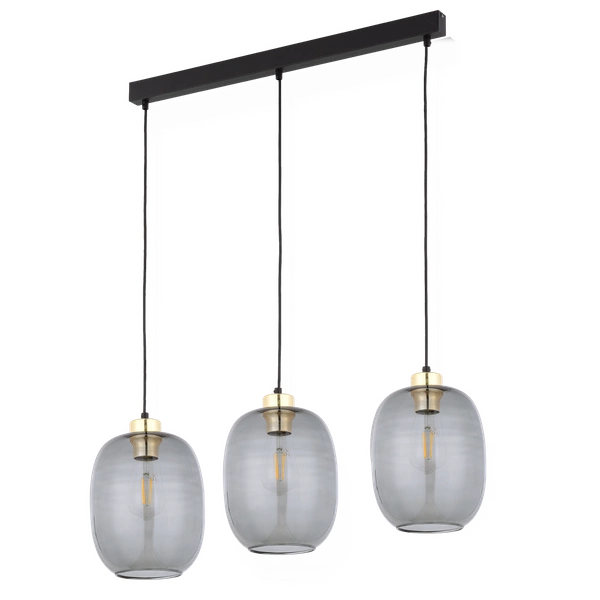 DELTA LAMPA WISZĄCA 3 PŁ LISTWA 4841