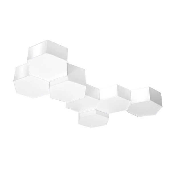 Plafon SUNDE 13, SL.1057, biały, 2x60W E27