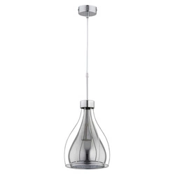 Lampa wisząca ALFA LOTAR CHROM 1xE27 20cm | 60851