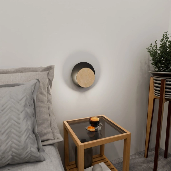 Kinkiet Emibig CIRCLE 1A Czarny 970/2