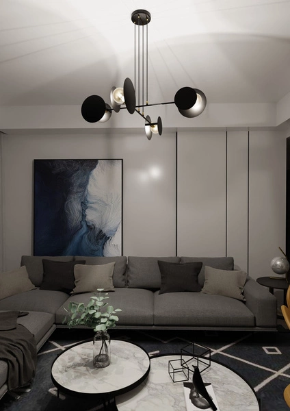 Lampa wisząca Emibig IDEA 4 Czarny 792/4