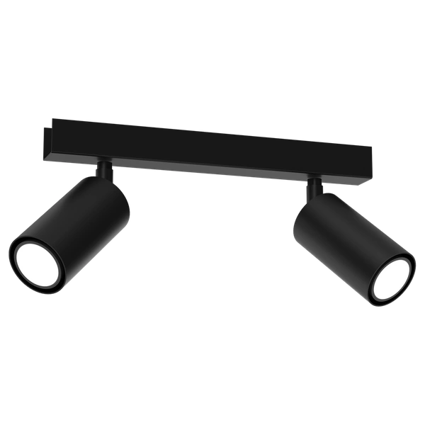 Lampa sufitowa HUDSON, MLP8795, czarna, 2x8W GU10