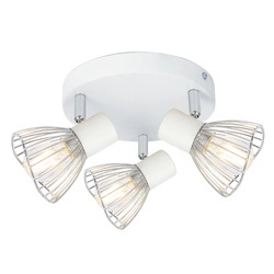 Lampa sufitowa FLY plafon 98-61980 biały/chrom 3xE14