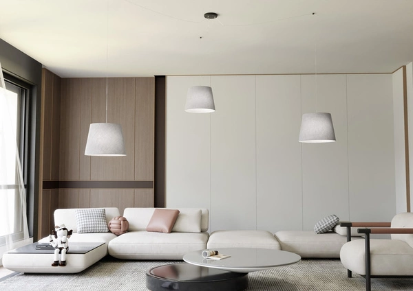 Lampa wisząca Emibig ASCOT 3 GRAY 1424/3