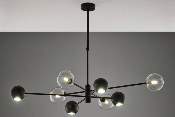 Nowoczesny Żyrandol MOKA wys. 47-69cm 4xG9 4xGU10
14W IP20 | Czarny