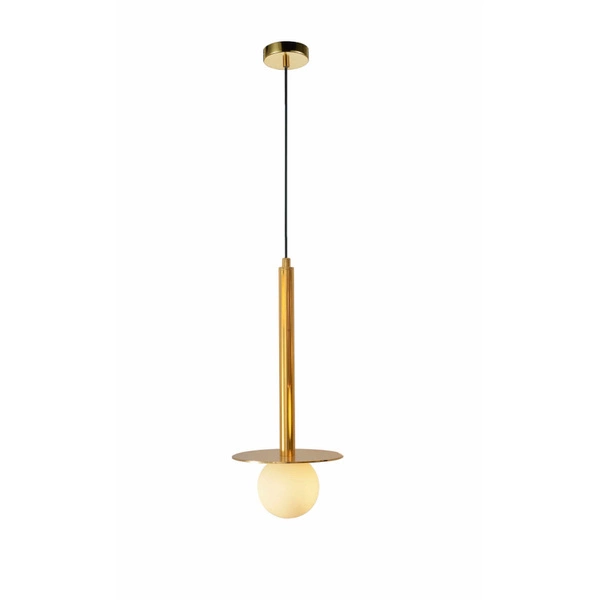 Lampa wisząca BOLITA, mała, złota, 1x5W G9