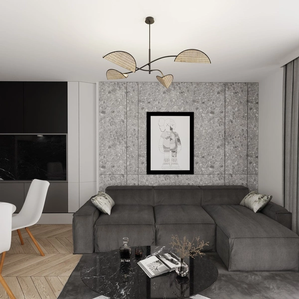 Lampa sufitowa Emibig LOTUS 4 BL NATURAL 1463/4