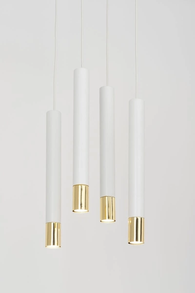 Lampa Sigma SOPEL GRAND 4 biały/złoty lampa wisząca 33389