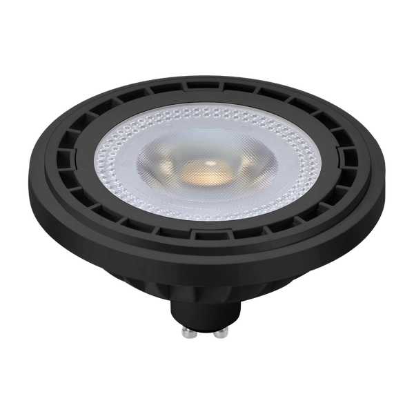 Żarówka LED 10W AR111 GU10 4000K/ Czarny