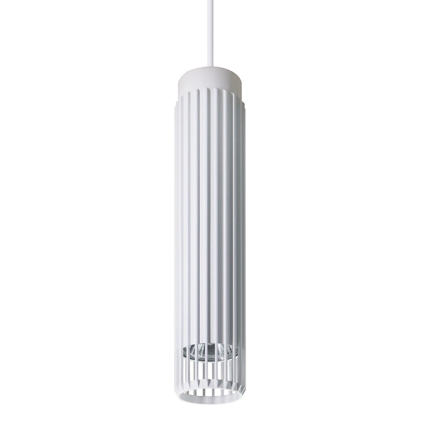 VERTICAL WHITE LAMPA WISZĄCA 1xGU10