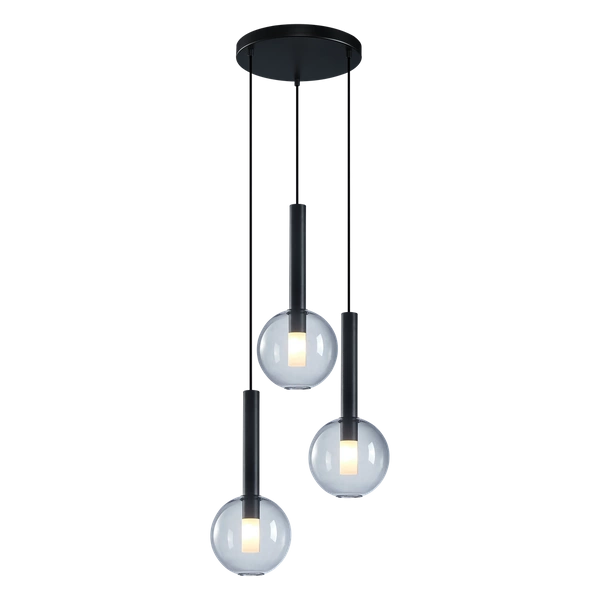 Lampa wisząca NIKO BLACK 3xG9