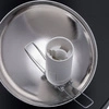 Lampa sufitowa nowoczesna szklana kula plafon SFERA III chrom śr. 35cm