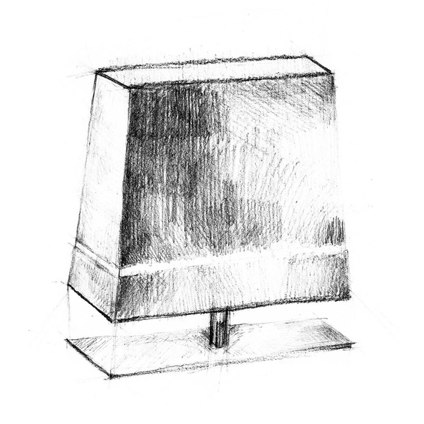 Lampa stołowa VOLANS, szary/srebrny, 1x60W E27, MZ5024