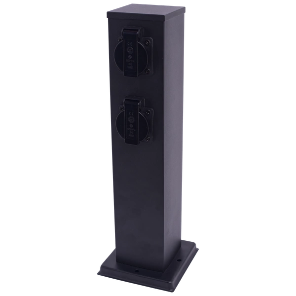 Słupek ogrodowy z gniazdkami ELECTRIC 40cm gniazdo ogrodowe II