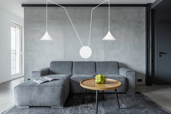 Lampa wisząca Emibig ABRAMO 2 Biały 159/2