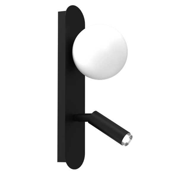 Kinkiet SIRIO, MLP8404, czarny/biały, 2x25W G9