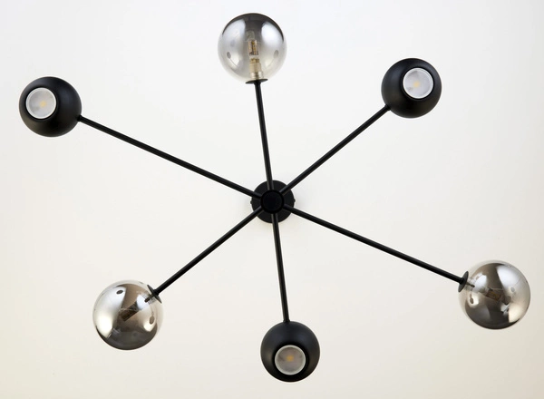 Nowoczesny Żyrandol MOKA wys. 47-69cm 3xG9 3xGU10
14W IP20 | Czarny