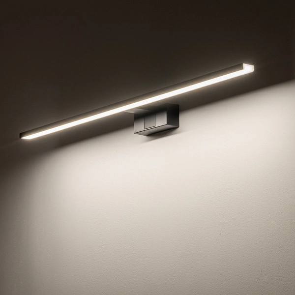 Kinkiet CEZANNE LED WHITE L 80cm 15W barwa ciepła 3000K IP44 | czarny 10671