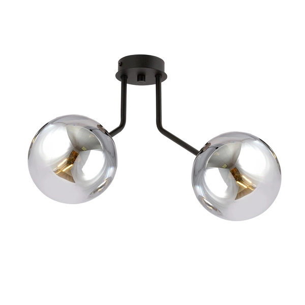 Lampa sufitowa Emibig NOVA 2 Czarny/GRAFIT 1140/2