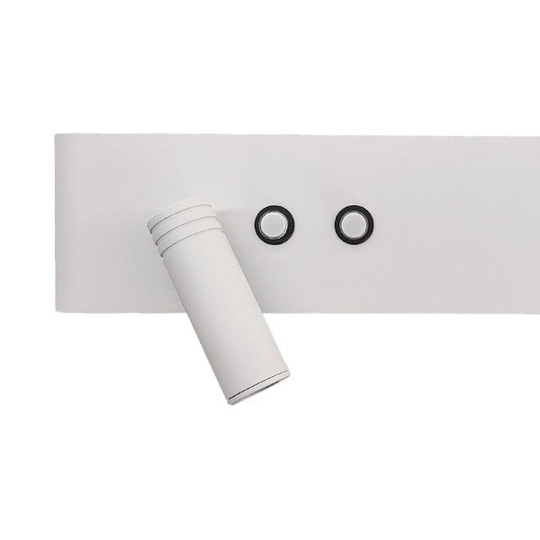 Kinkiet Resort lewy 10W + 3W LED 4000K Biały