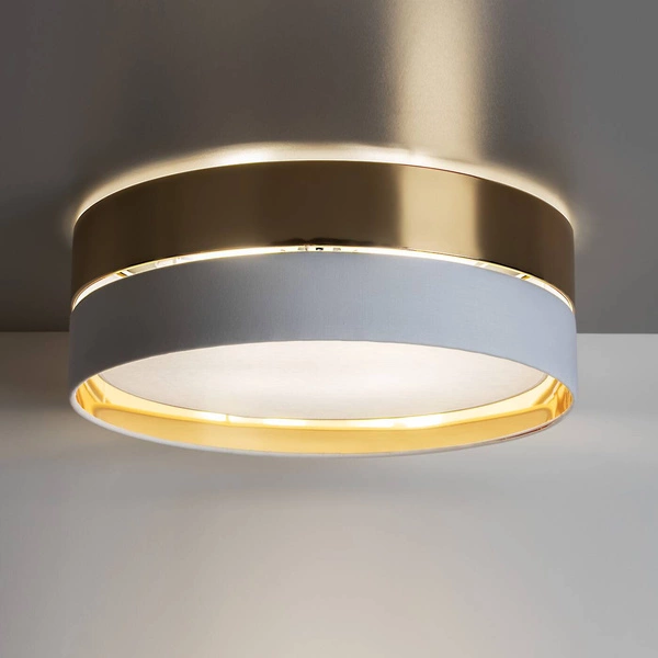 HILTON WHITE/GOLD LAMPA SUFITOWA 4 PŁ 450 4772