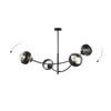 Lampa sufitowa Emibig HUNTER 4 Czarny/STRIPE 1101/4