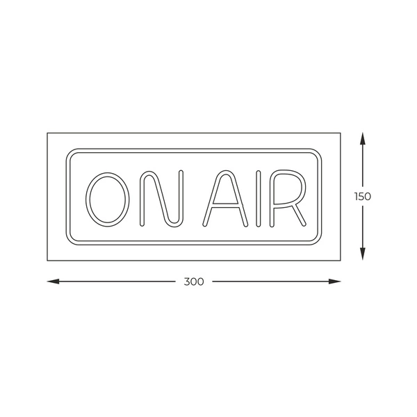 FM-NLB39 NEON ON AIR LED