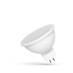 LED MR16 12V 6W SMD NW Z MLECZNĄ SZYBKĄ SPECTRUM
