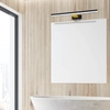 Kinkiet do łazienki lustro SHINE BLACK GOLD LED 13,8W 60cm | czarny złoty