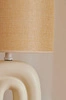 Lampa stołowa HAZE E27 Ceramika | Beżowy