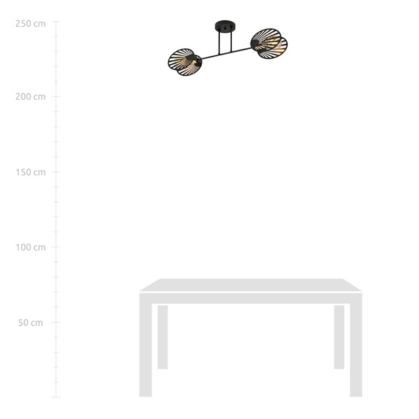 Lampa sufitowa Emibig TALIA 2 1181/2