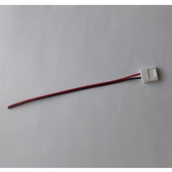 Złącze CLICK pojedyncze do taśmy 10mm + przewód