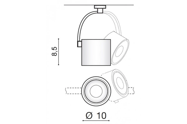 Azzardo COSTA ARM WH 2703