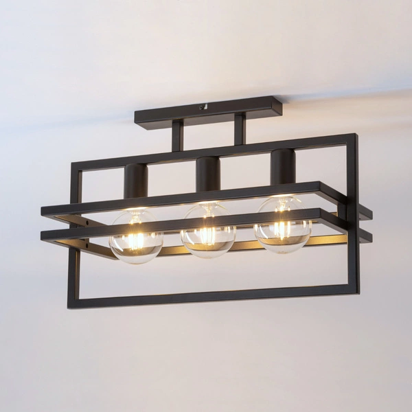 Lampa Sigma MERCI 3 plafon czarny 32406
