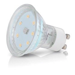 Żarówka LED GU10 3W PREMIUM barwa ZIMNOBIAŁA