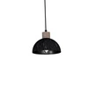 Lampa wisząca ERIK, MLP7640, przecierany czarny/drewno patynowane, 3x60W E27
