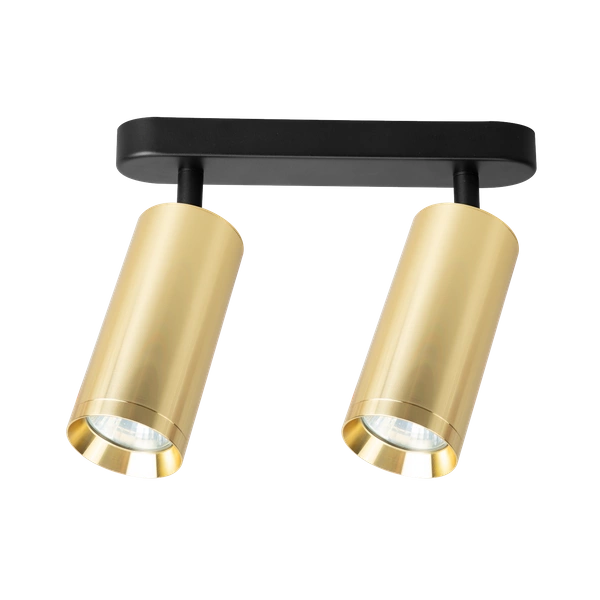 Oprawa Mica Spot Złoty 2xGU10