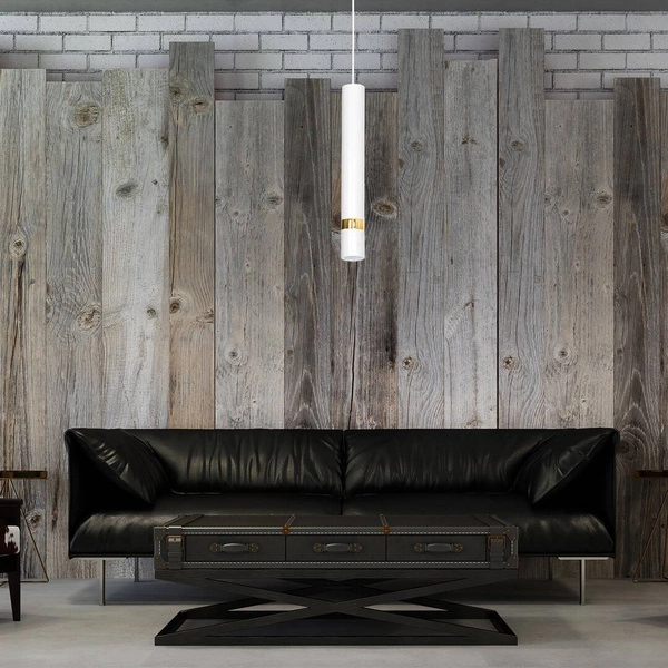 Lampa wisząca JOKER, MLP6081, biały/złoty, 1x8W GU10